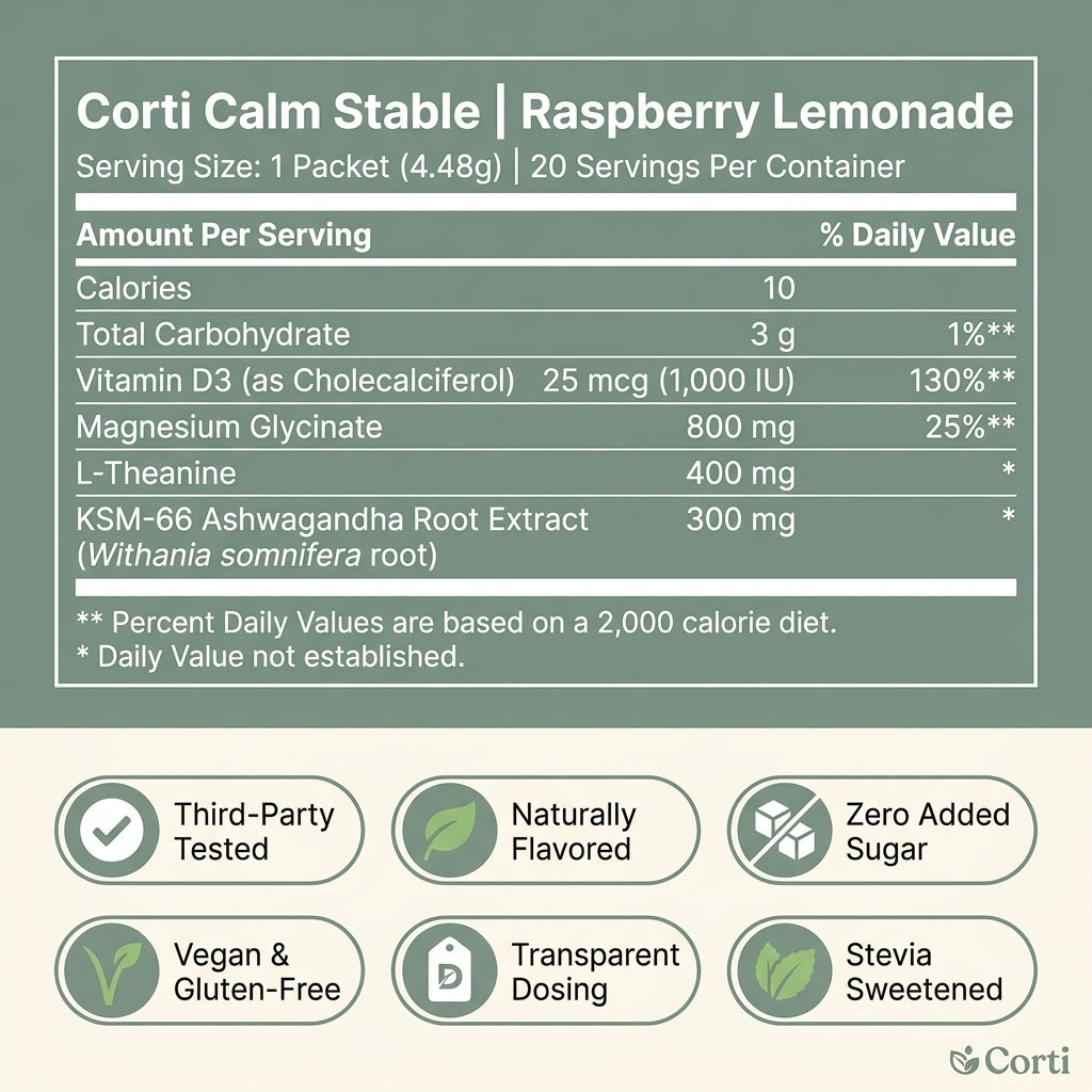 Corti Calm Stable™